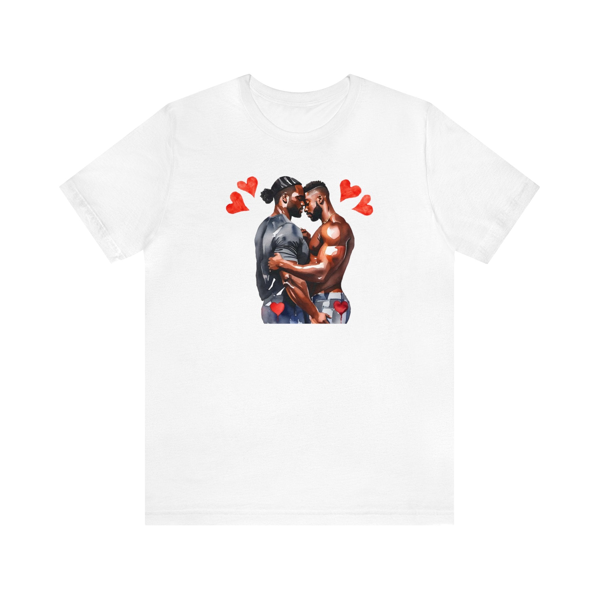 Gay Valentines: "Embrace in Love" Tee - T-Shirt - Twisted Jezebel
