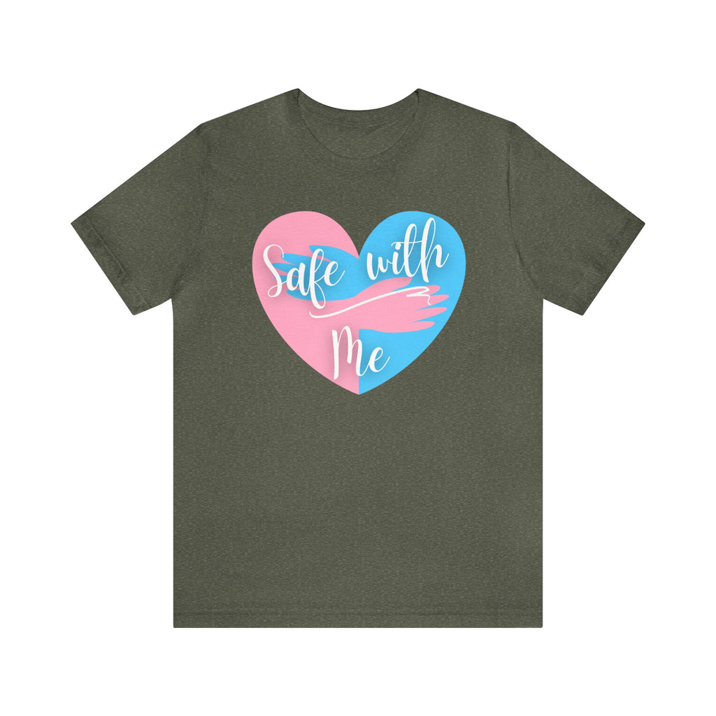 Safe With Me Trans Edition Tee - Tee - Twisted Jezebel