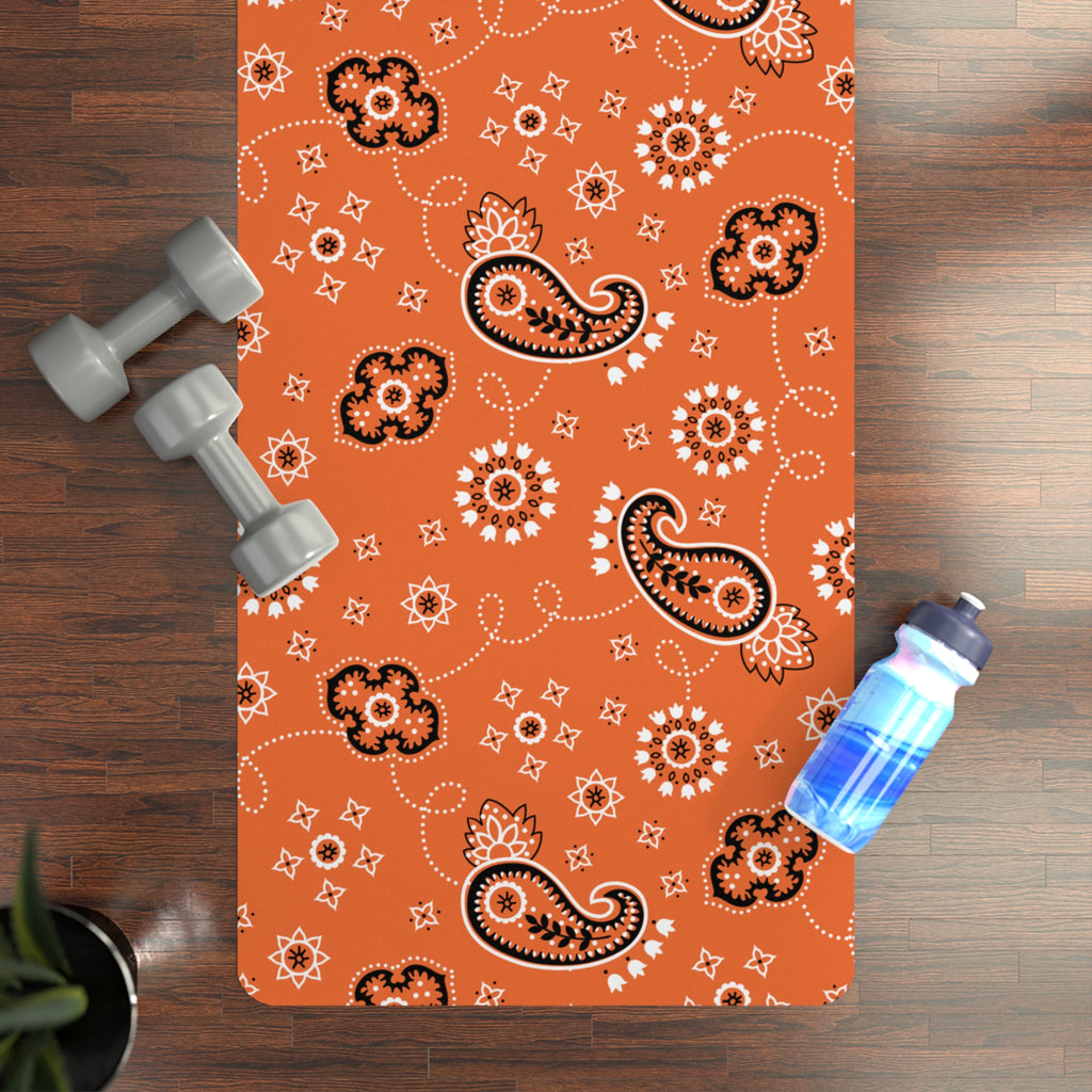 Hanky Code: Orange Fluid Proof Rimming Mat