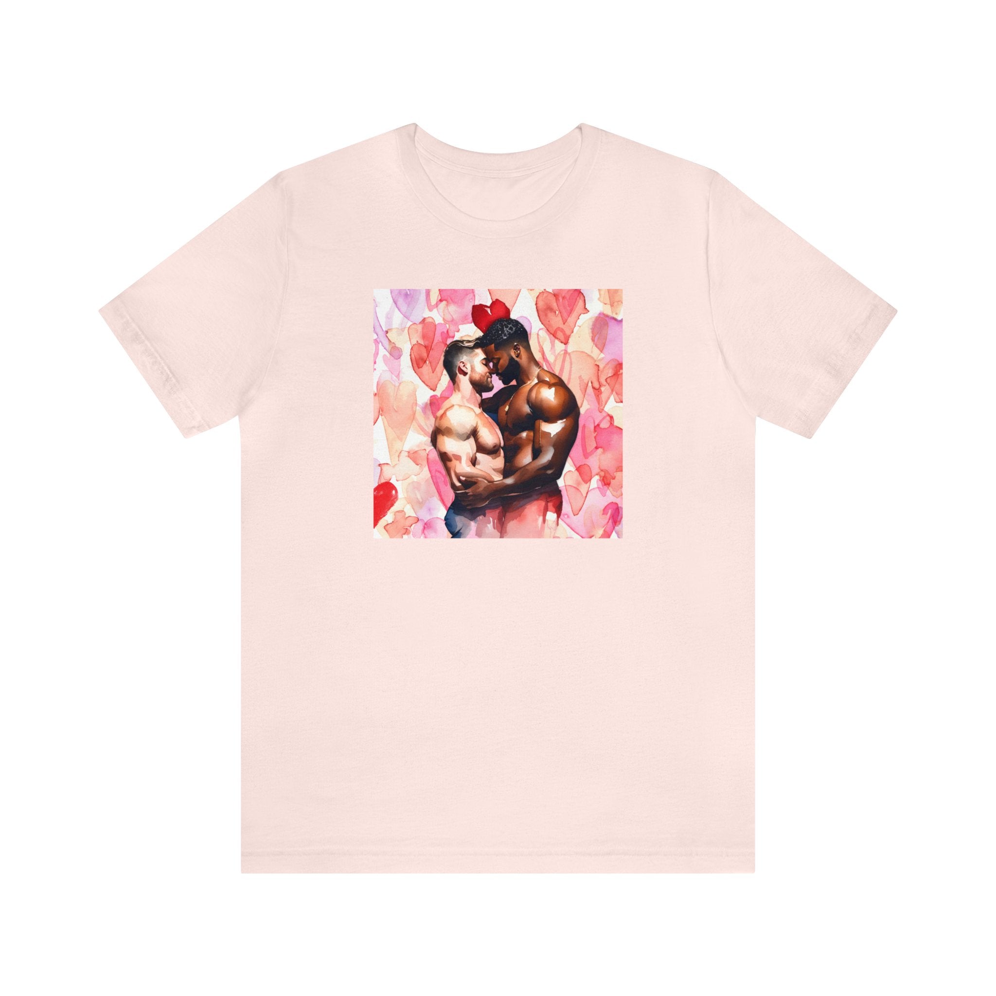 Gay Valentines: "United Hearts" Tee - T-Shirt - Twisted Jezebel
