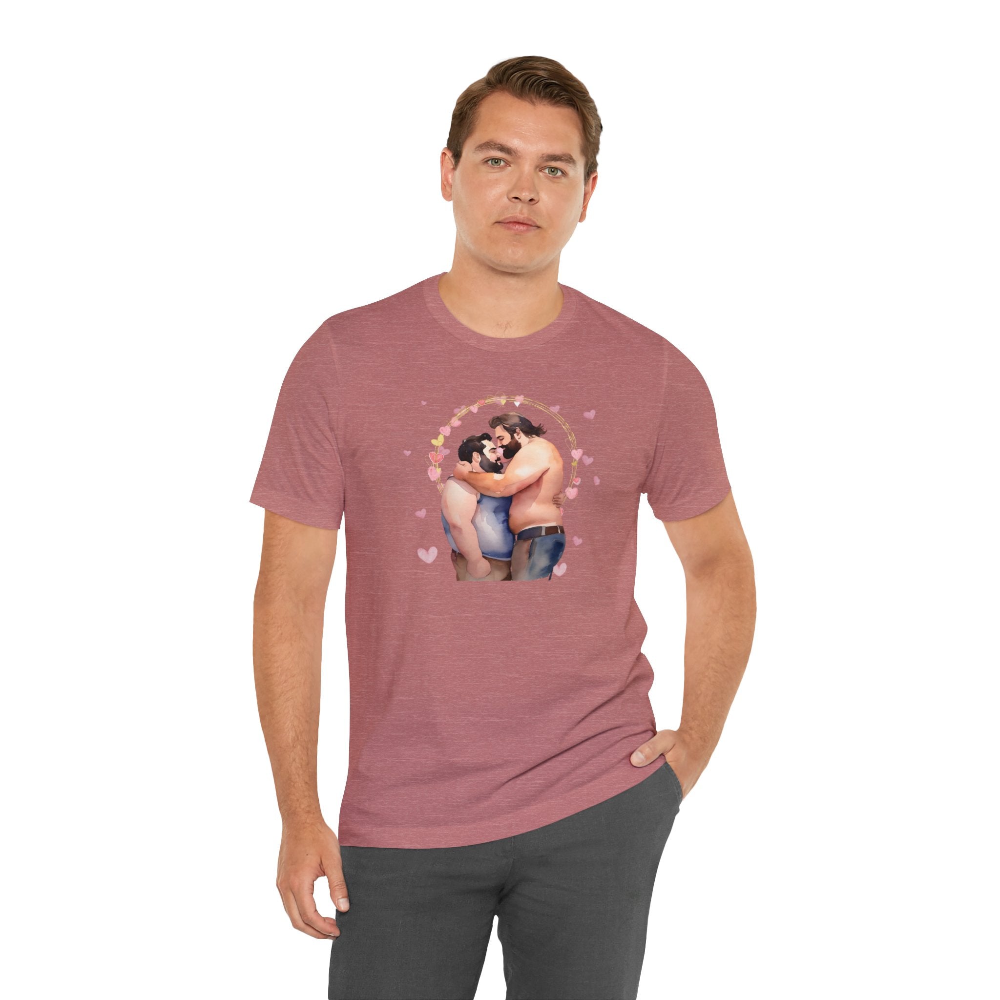 Gay Valentines: "Circle of Love" Tee - T-Shirt - Twisted Jezebel