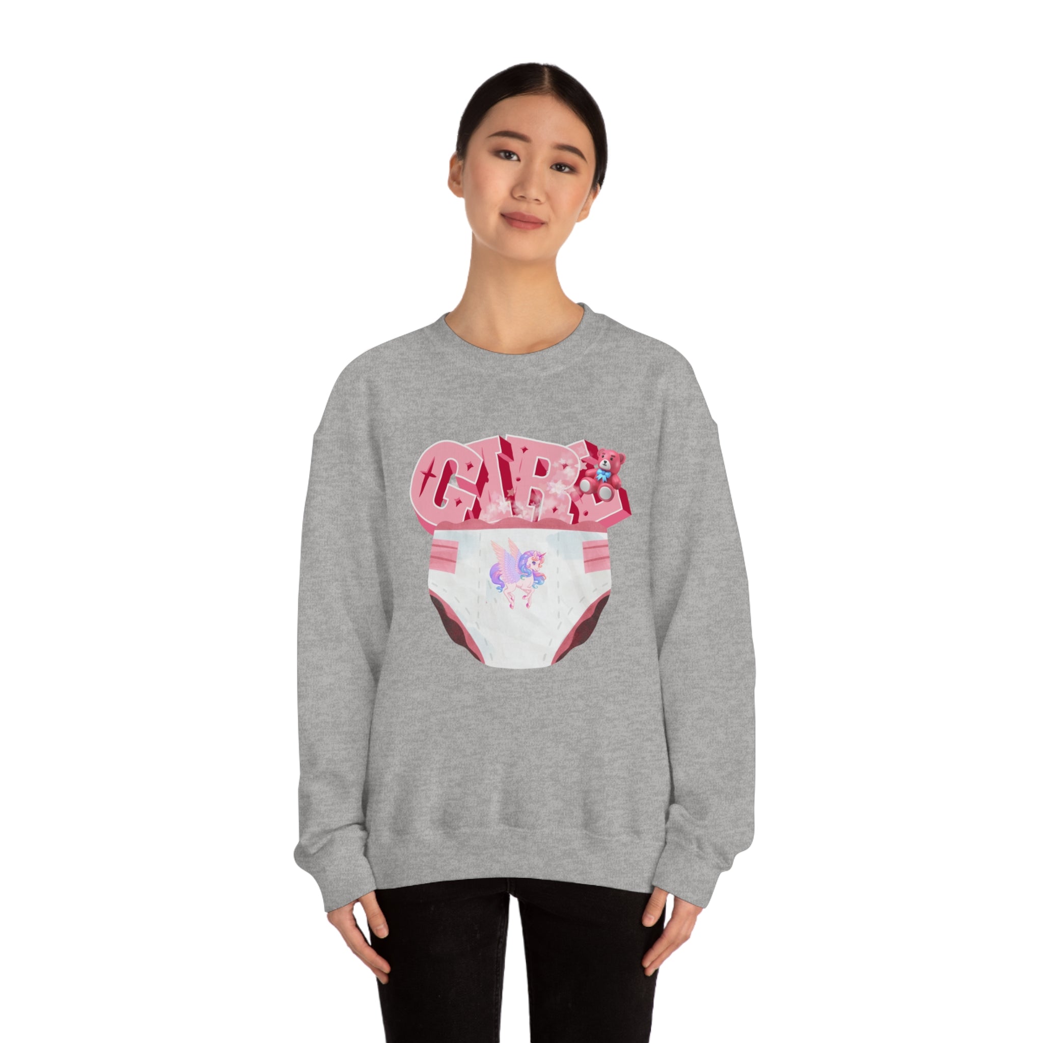 Diaper Girl Sweatshirt - Sweatshirt - Twisted Jezebel