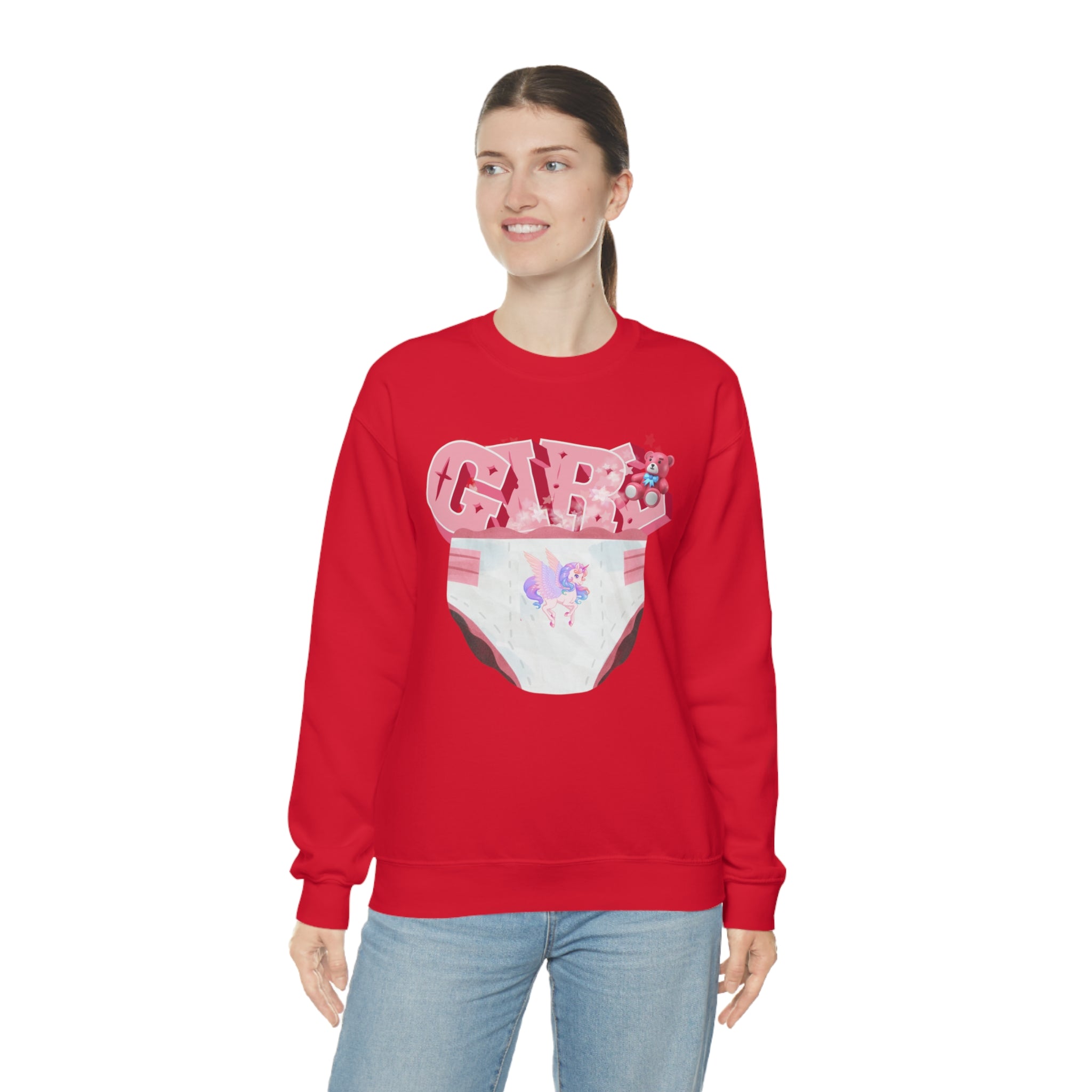 Diaper Girl Sweatshirt - Sweatshirt - Twisted Jezebel