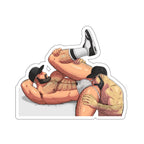 Men Rimming Kiss-Cut Stickers: Color Edition