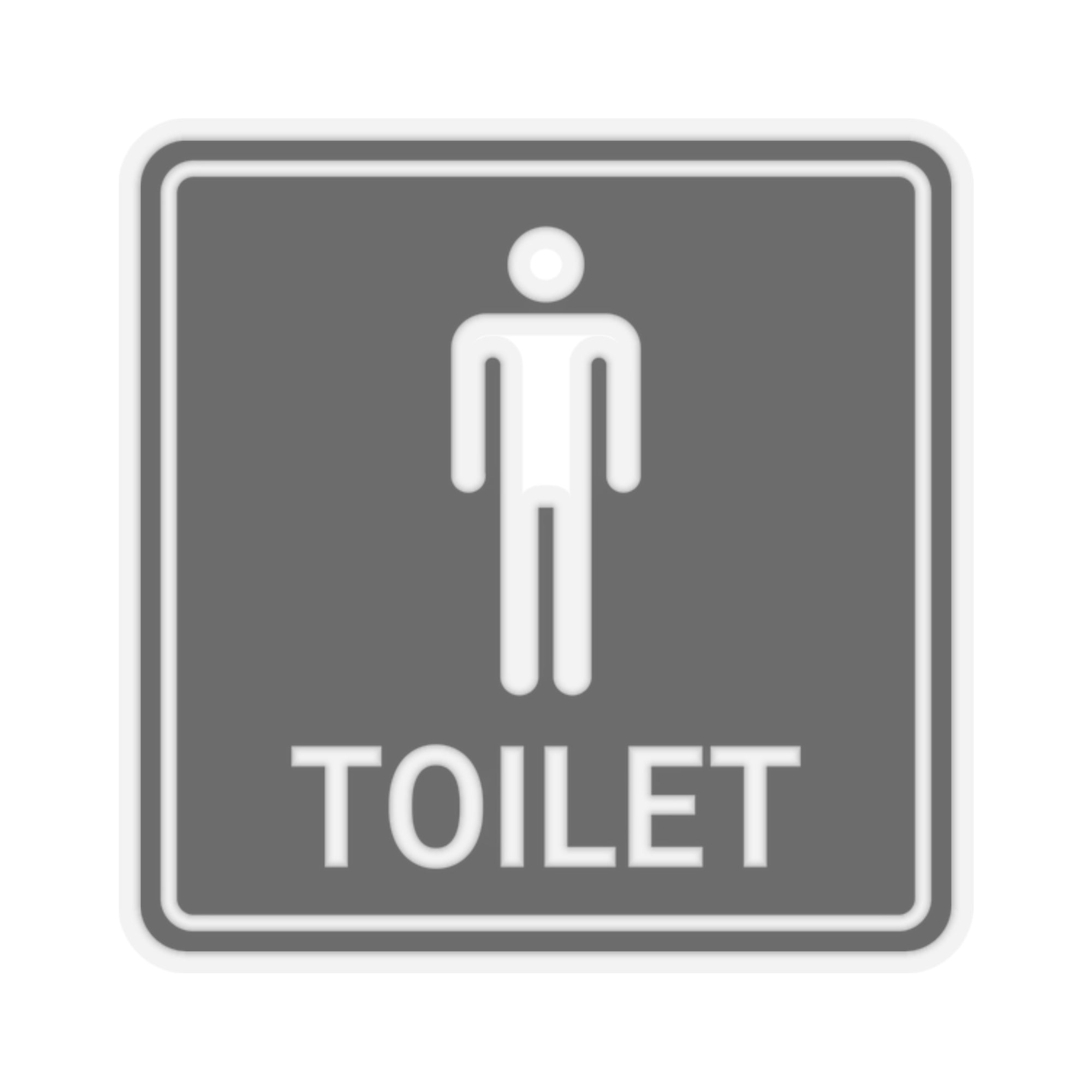 Toilet Kiss-Cut Stickers - Kiss-Cut Stickers - Twisted Jezebel