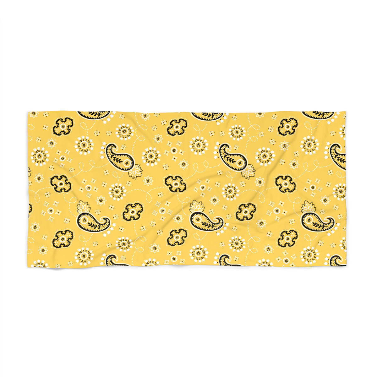 Hanky Code: Yellow, Rimming Mat Towel