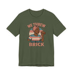 Antiqued We Threw the First Brick Stonewall Trans Women of Color Tribute Tee