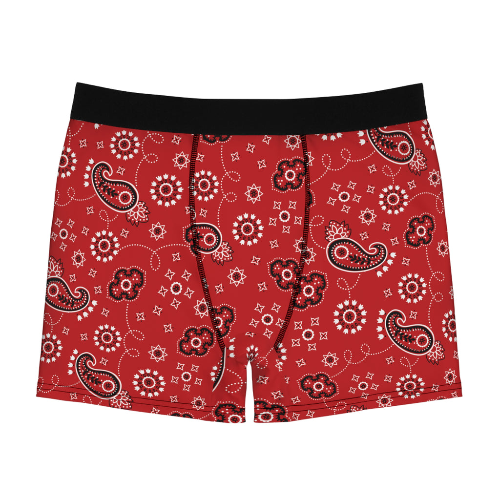 Men's Boxer Briefs Hanky Code: Red