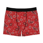 Men's Boxer Briefs Hanky Code: Red