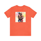 Gay Valentines: "Sunset Embrace" Tee - T-Shirt - Twisted Jezebel