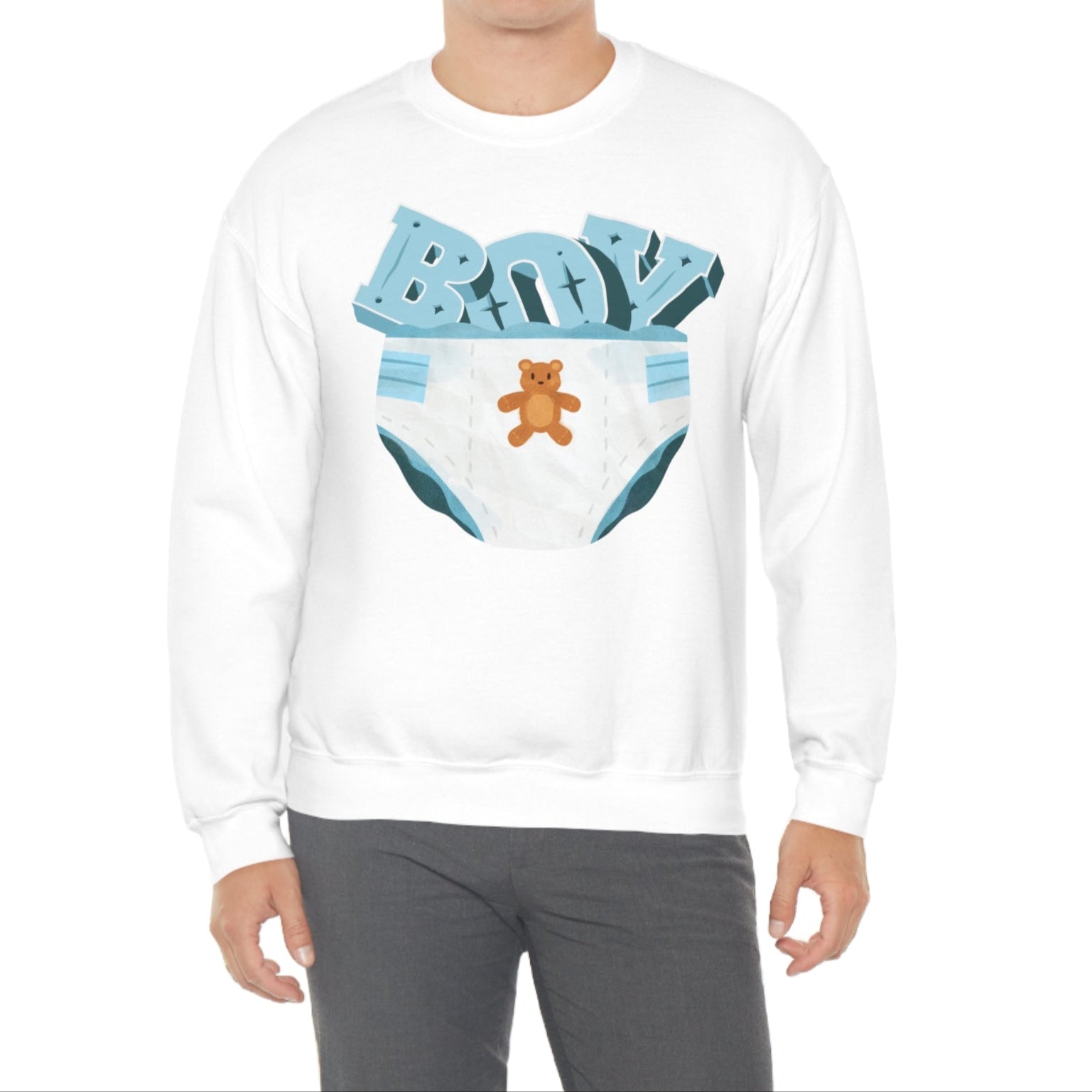Diaper Boy Pullover - Sweatshirt - Twisted Jezebel