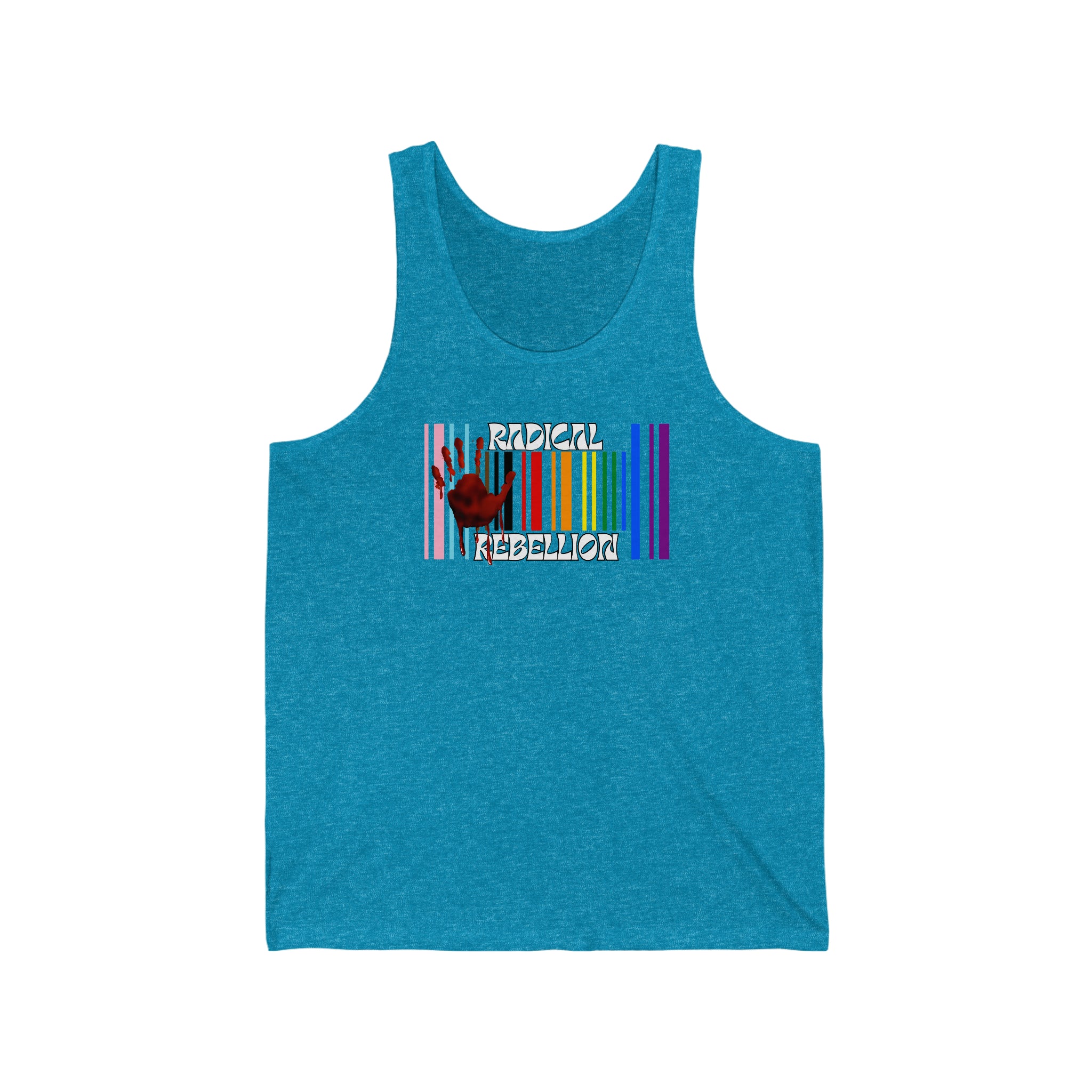 Radical Rainbow Rebellion, Blood On Your Hands Limited Edition Tank - Tank - Twisted Jezebel