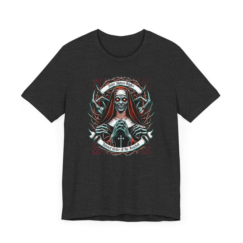 Sister Shitzen Giggles from the Twisted Order of the Rosebud Tee