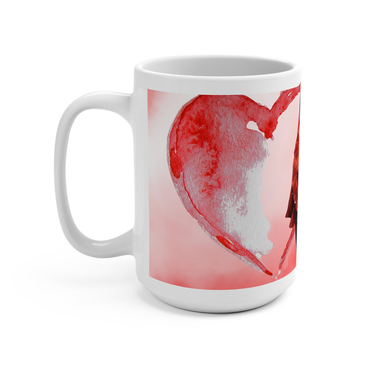 Gay Valentine: Heartfelt Kiss Mug - Mug - Twisted Jezebel