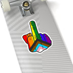 Fuck You Pride Kiss-Cut Stickers - Kiss-Cut Stickers - Twisted Jezebel