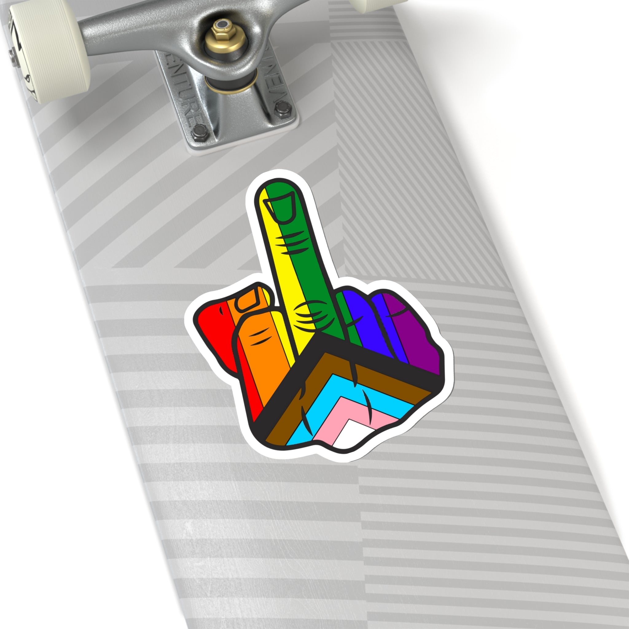 Fuck You Pride Kiss-Cut Stickers - Kiss-Cut Stickers - Twisted Jezebel