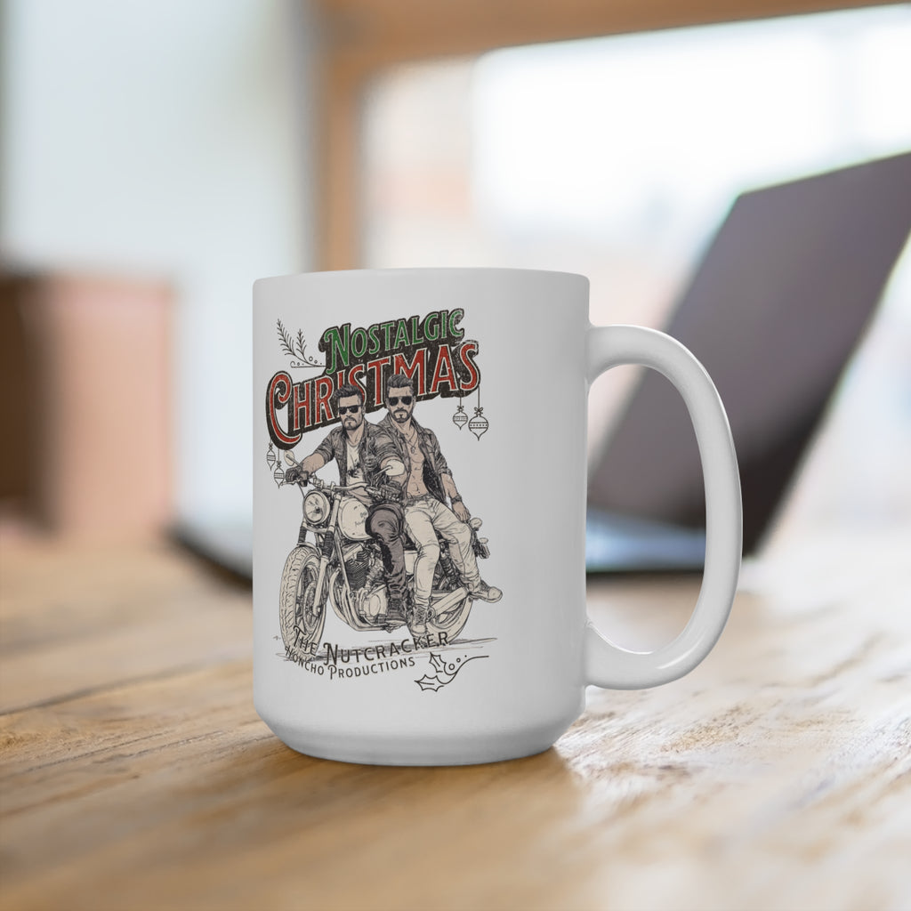 Nostalgic Honcho Gay Christmas 15oz Coffee Mug