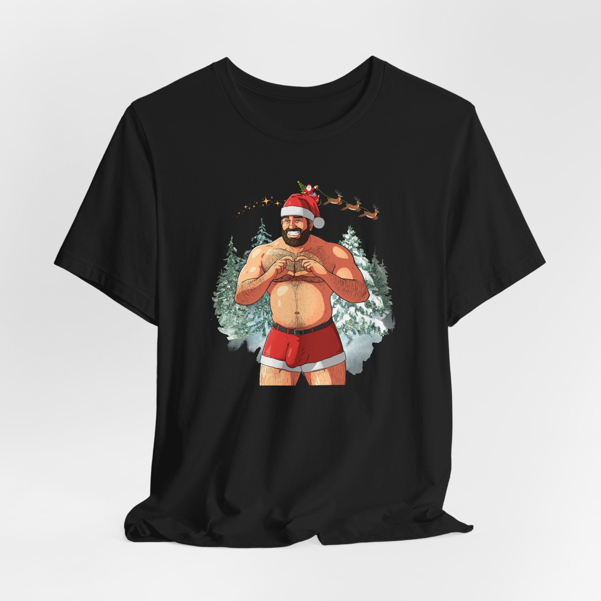 Big Dick (ahem, Nick) Energy Tee, White Edition