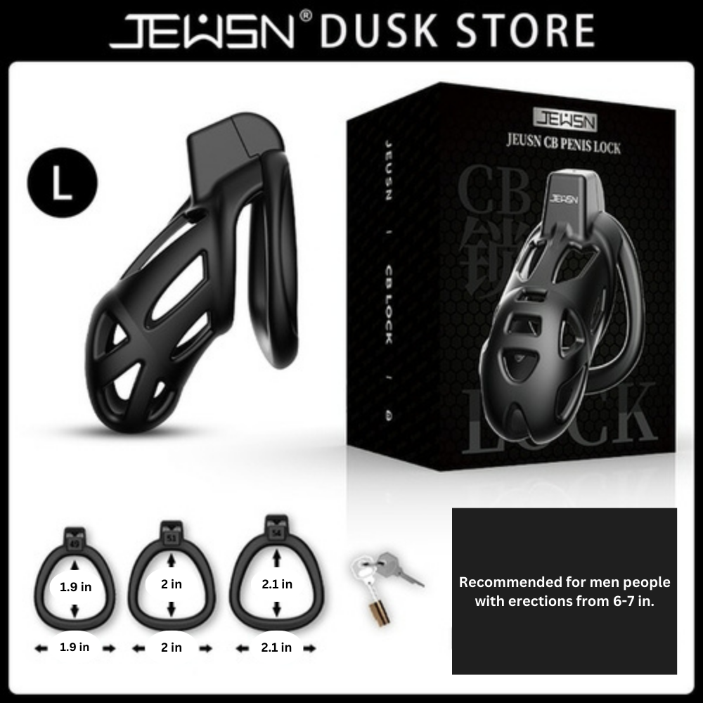 Jeusn Male Chastity Cage - Chastity Cages - Twisted Jezebel