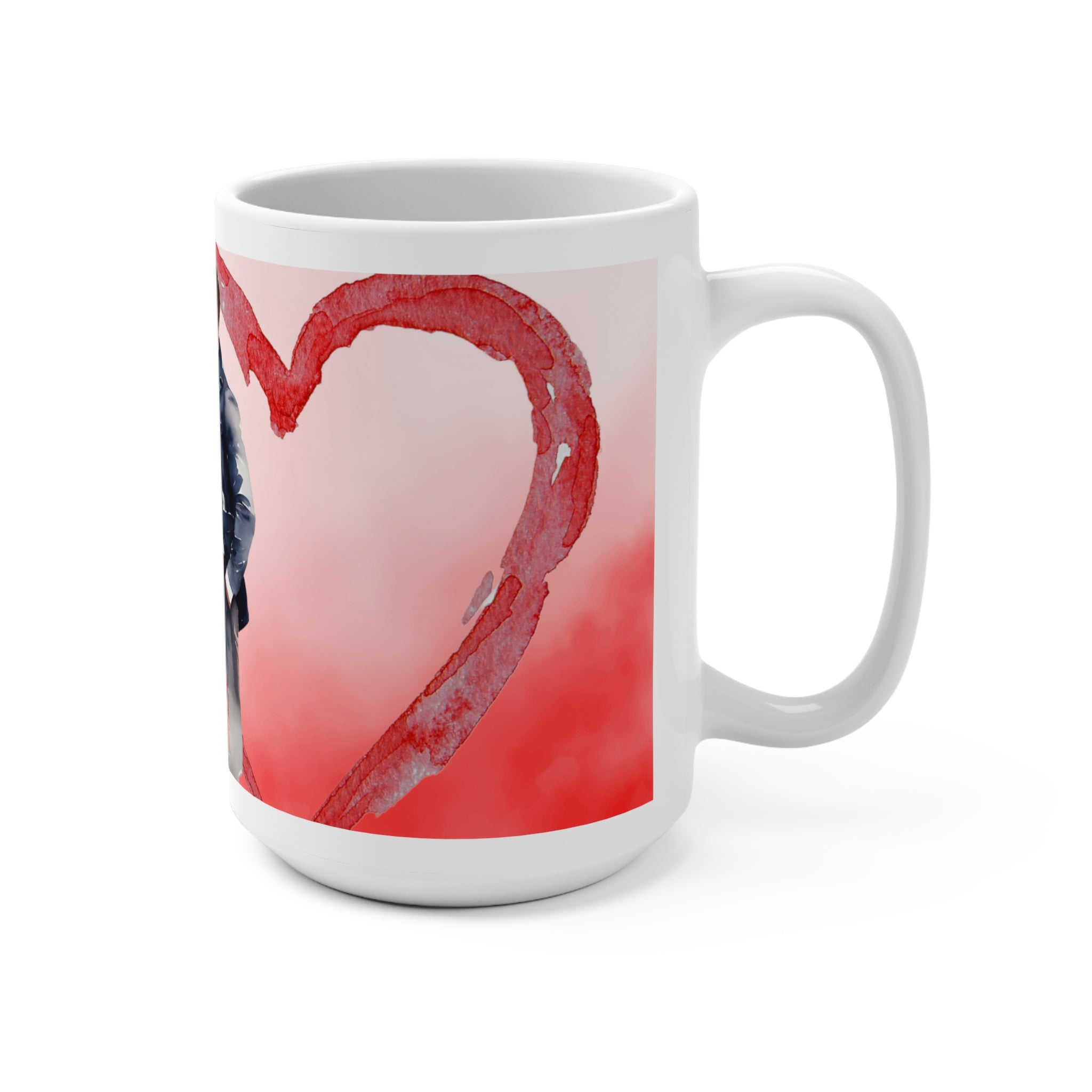 Gay Valentine: Heartfelt Kiss Mug - Mug - Twisted Jezebel