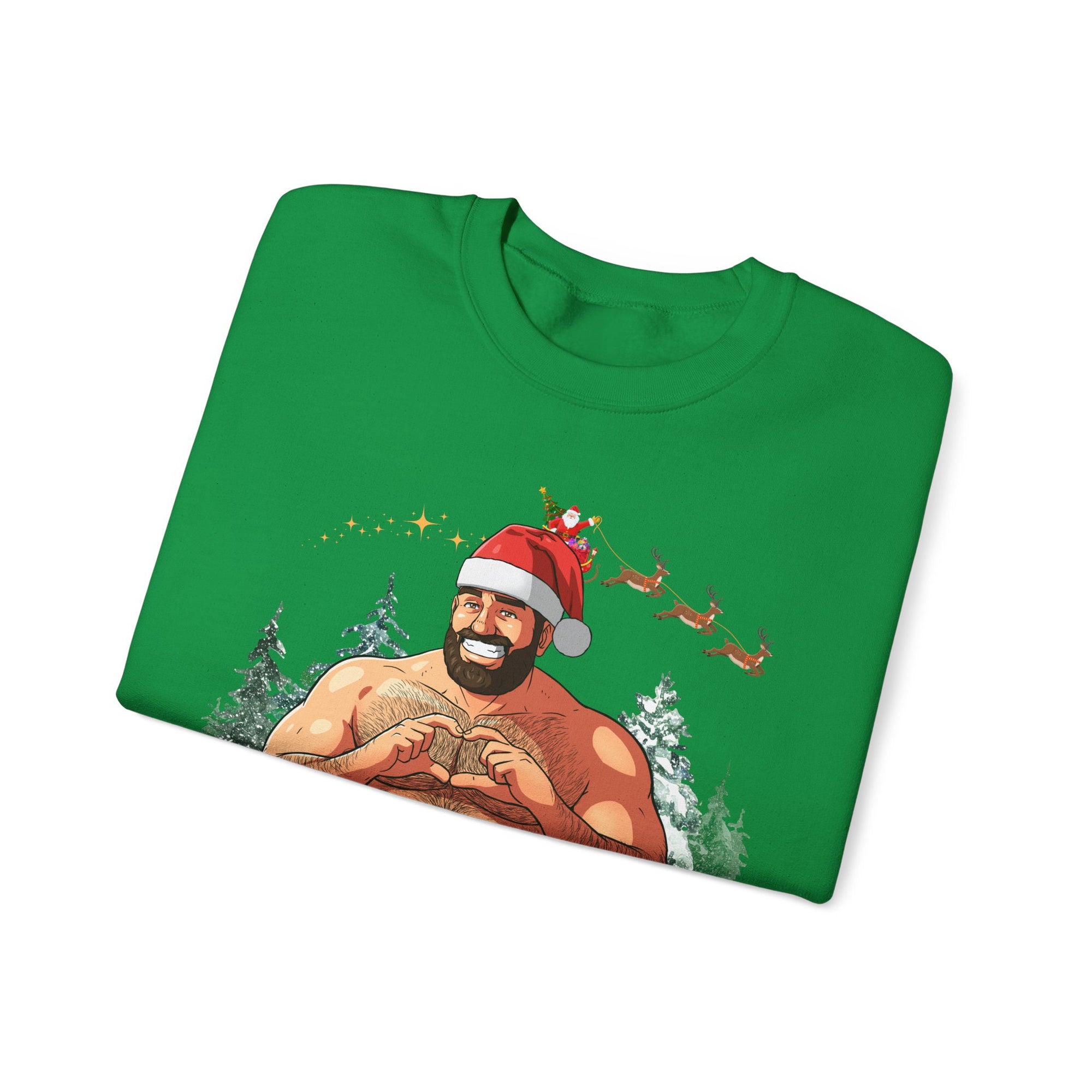 Big Nick (ahem, Dick) Energy Gildan Pullover, White Edition