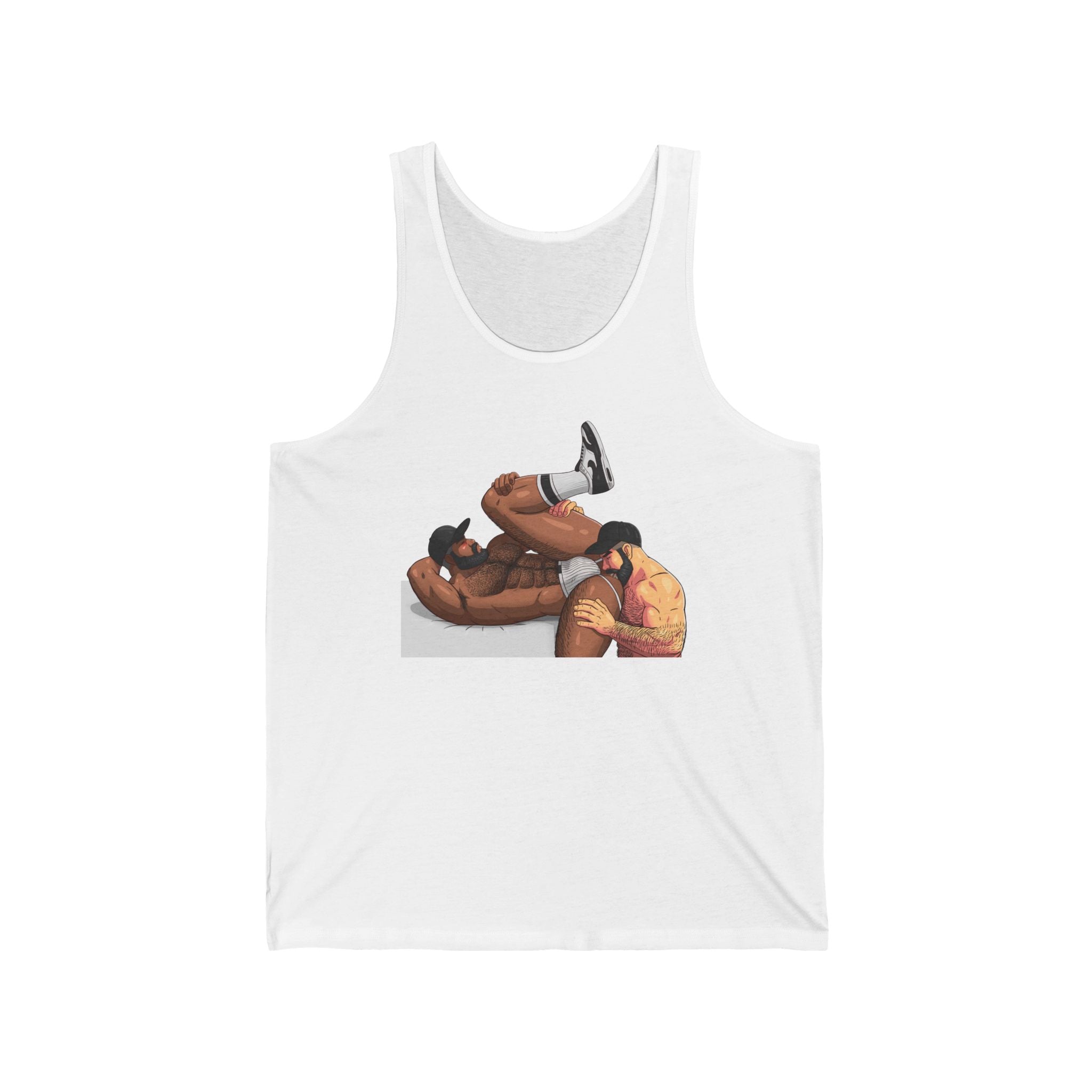 Men Rimming Tank: Biracial I Edition