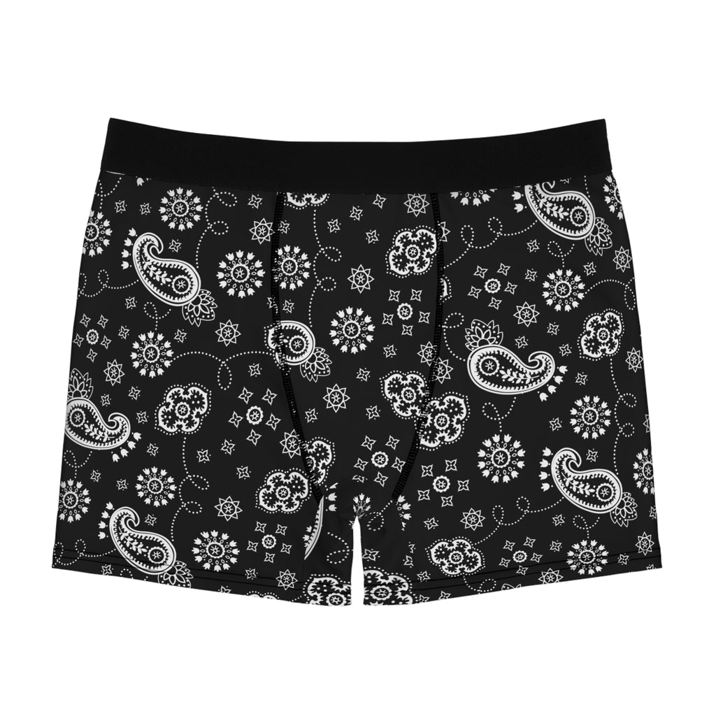Men's Boxer Briefs Hanky Code: Black