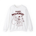 A Very Naughty Ho, Santa Muscle Bear Gildan Pullover