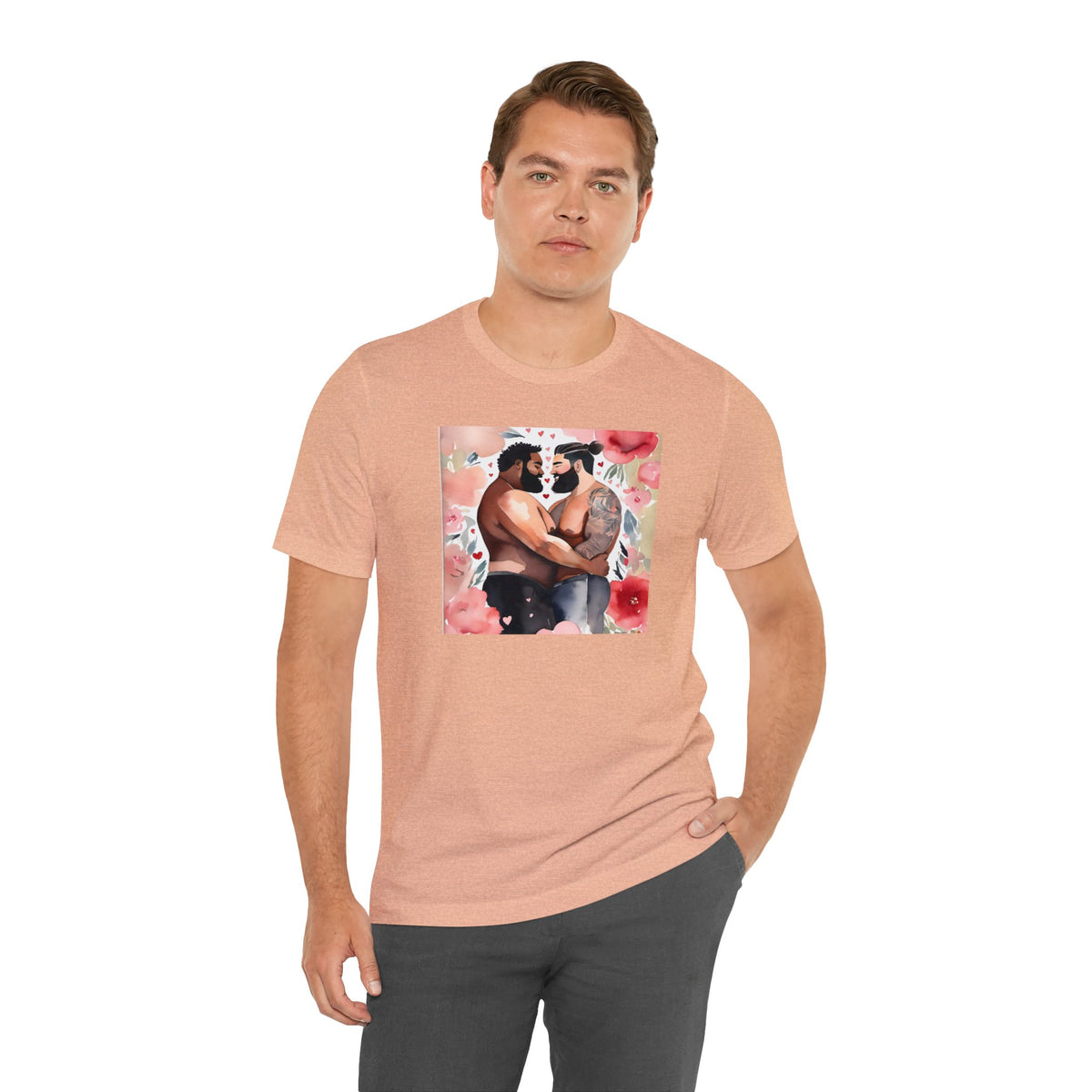 Gay Valentines: "Blossoming Love" Tee - T-Shirt - Twisted Jezebel