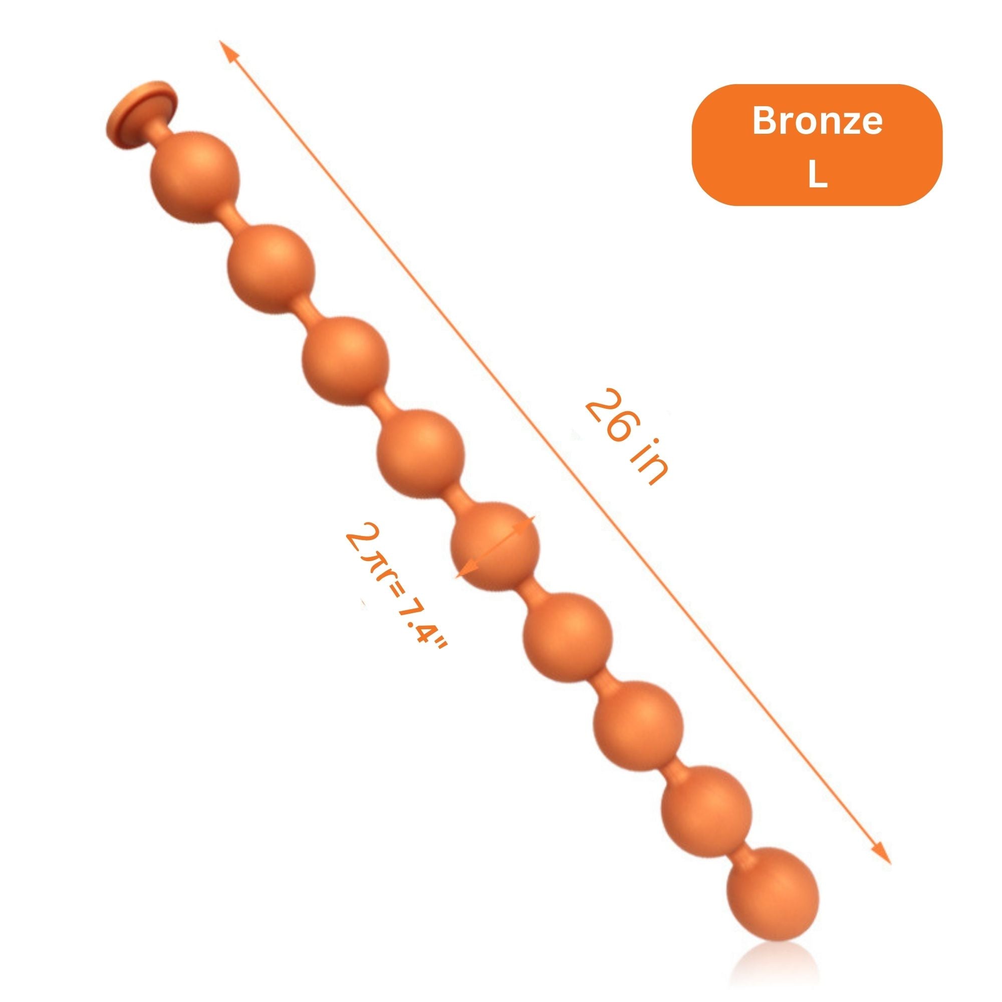 Bull Balls Anal Beads - Anal Toy - Twisted Jezebel