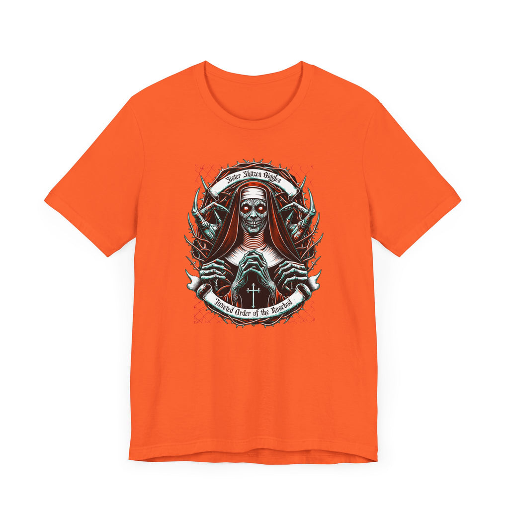 Sister Shitzen Giggles from the Twisted Order of the Rosebud Tee