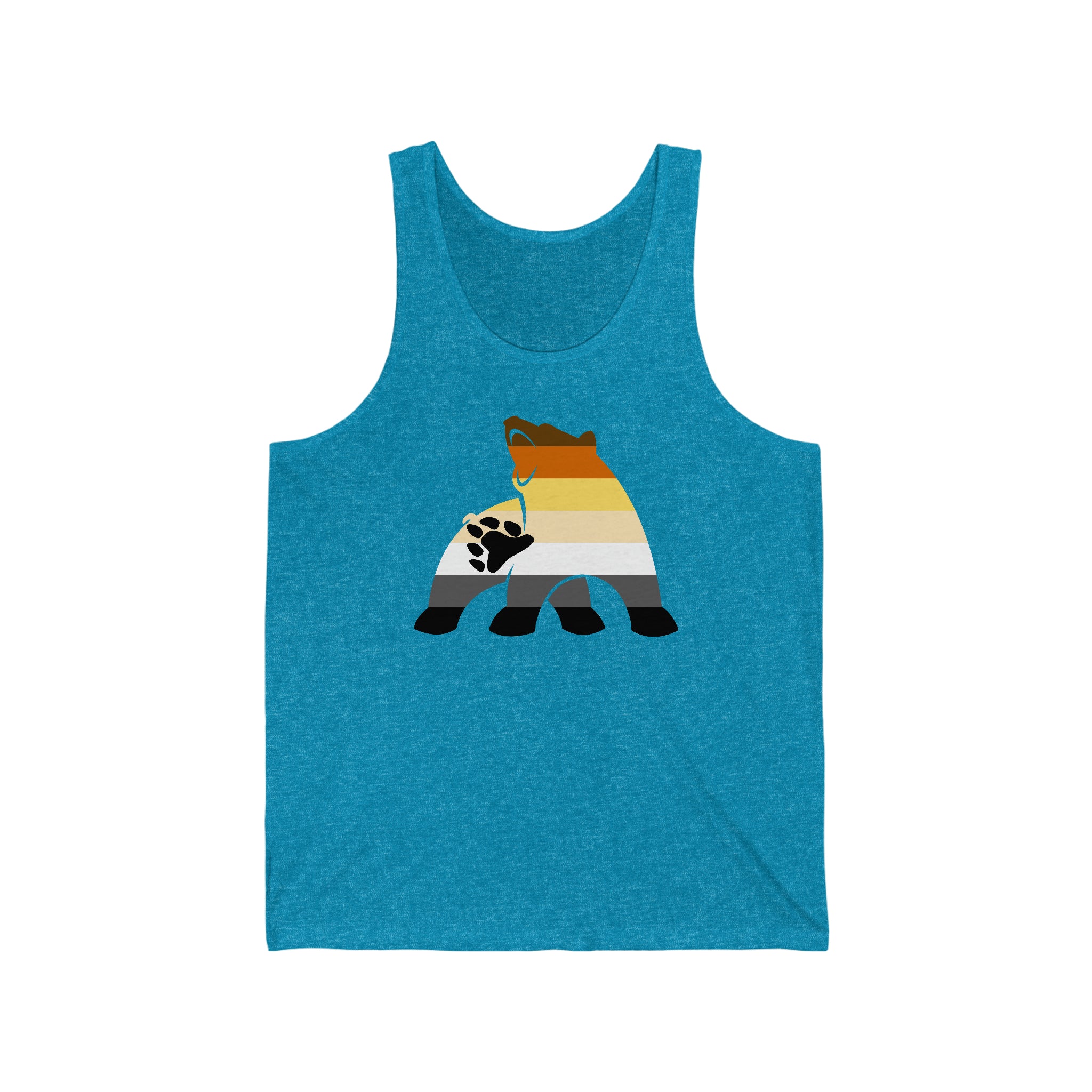 Bear Brotherhood Flag Silhouette Tank - Tank - Twisted Jezebel