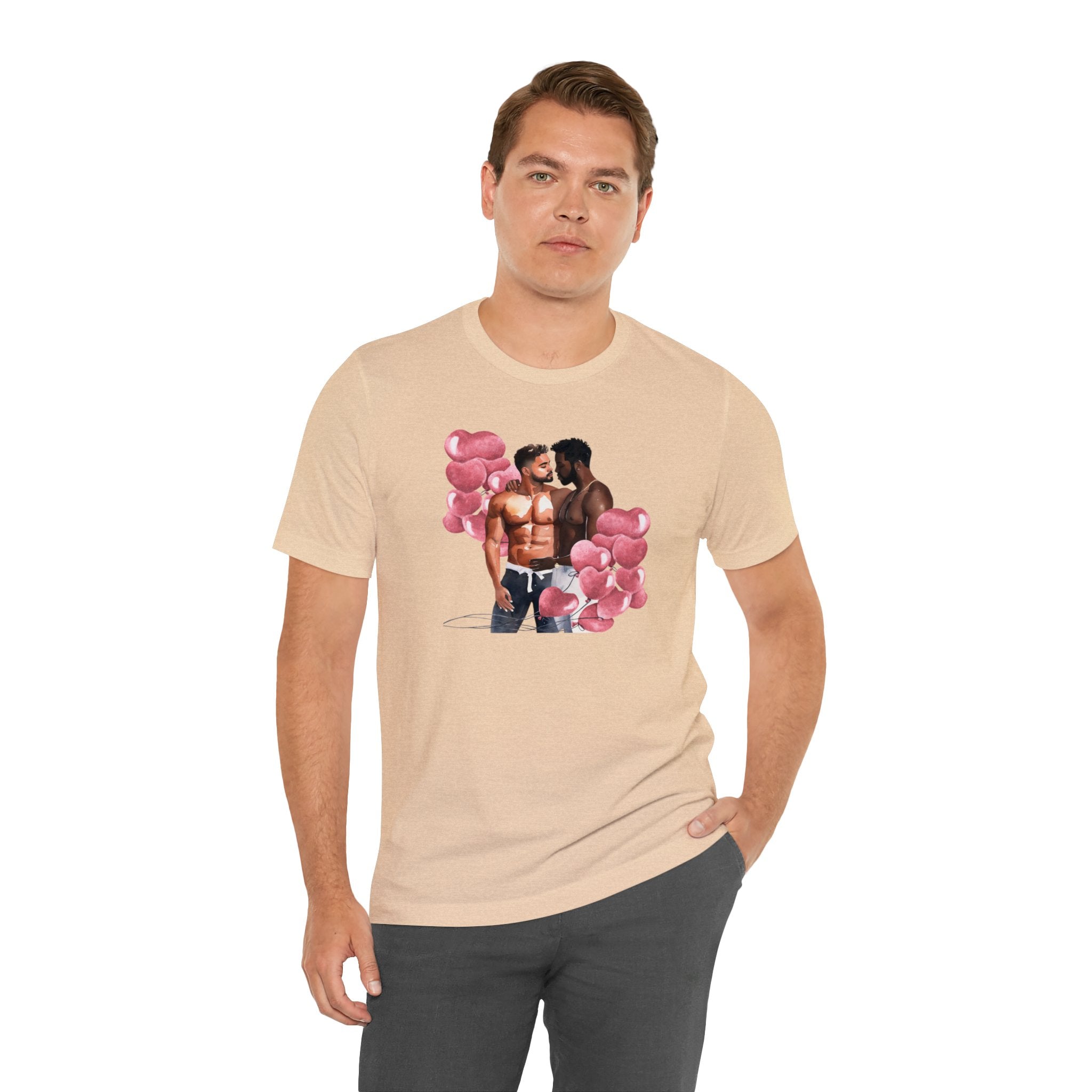 Gay Valentines: "Whispers of the Heart" Tee - T-Shirt - Twisted Jezebel