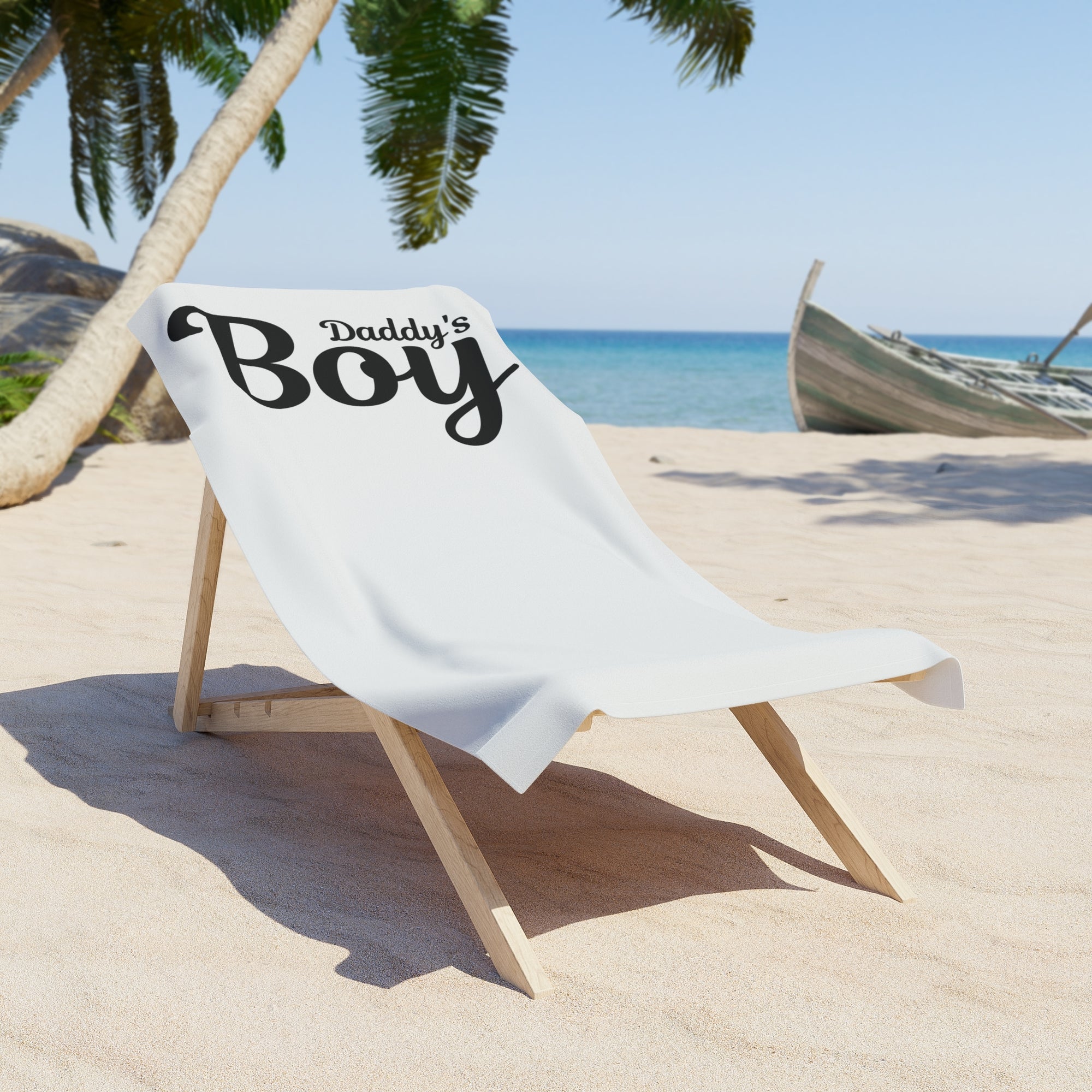 Daddy's Boy Rimming Mat Towel