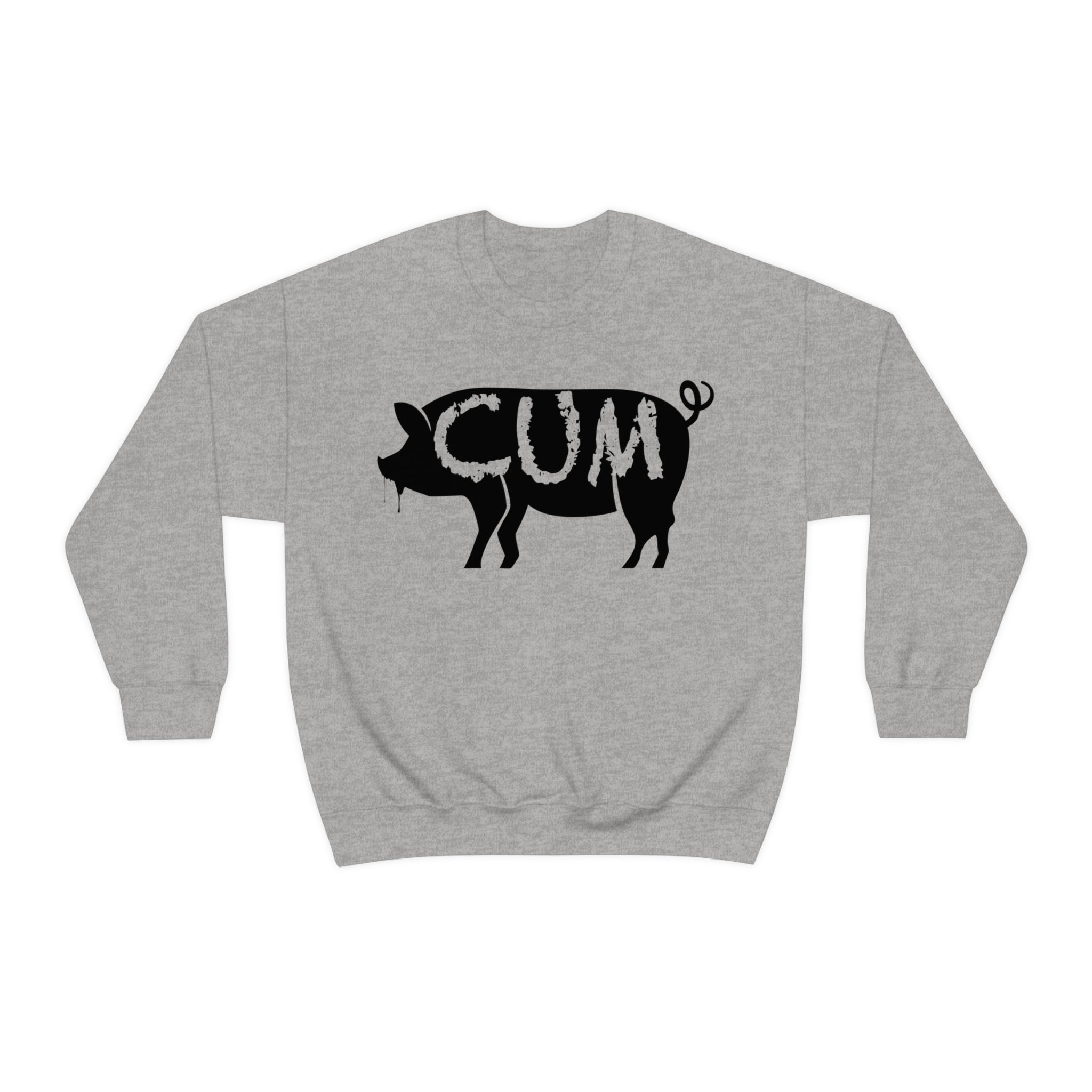 Cum Pig Pullover - Sweatshirt - Twisted Jezebel
