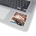 Bear Butt Kiss-Cut Stickers