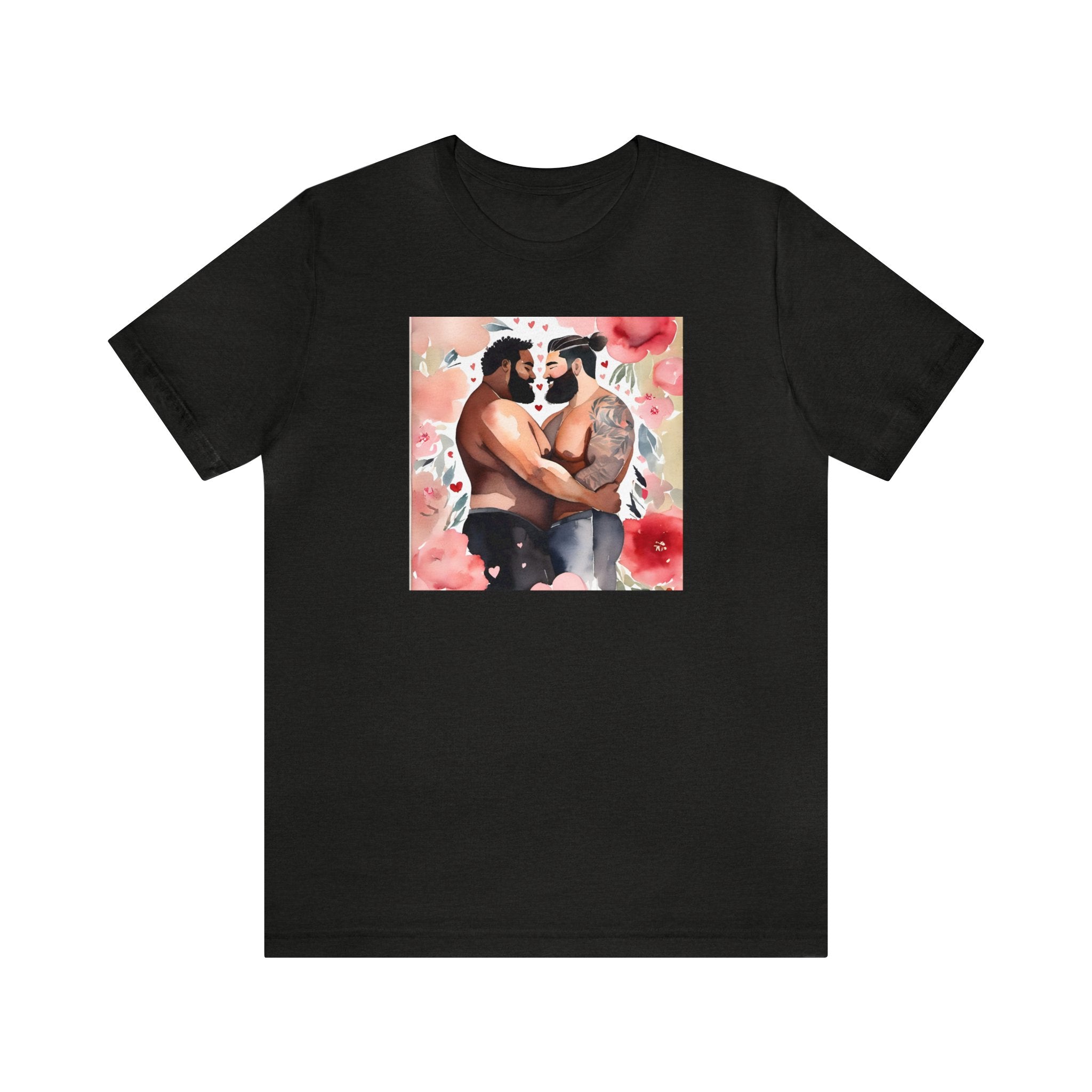Gay Valentines: "Blossoming Love" Tee - T-Shirt - Twisted Jezebel