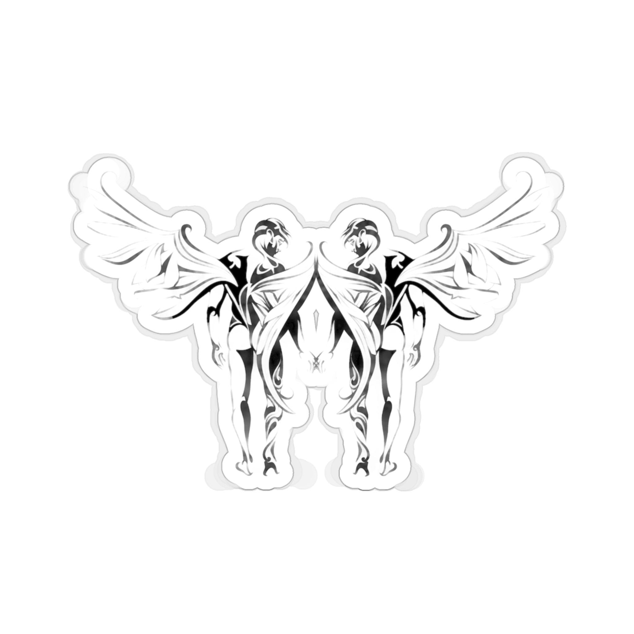 Angels in Love Kiss-Cut Stickers - Kiss-Cut Stickers - Twisted Jezebel