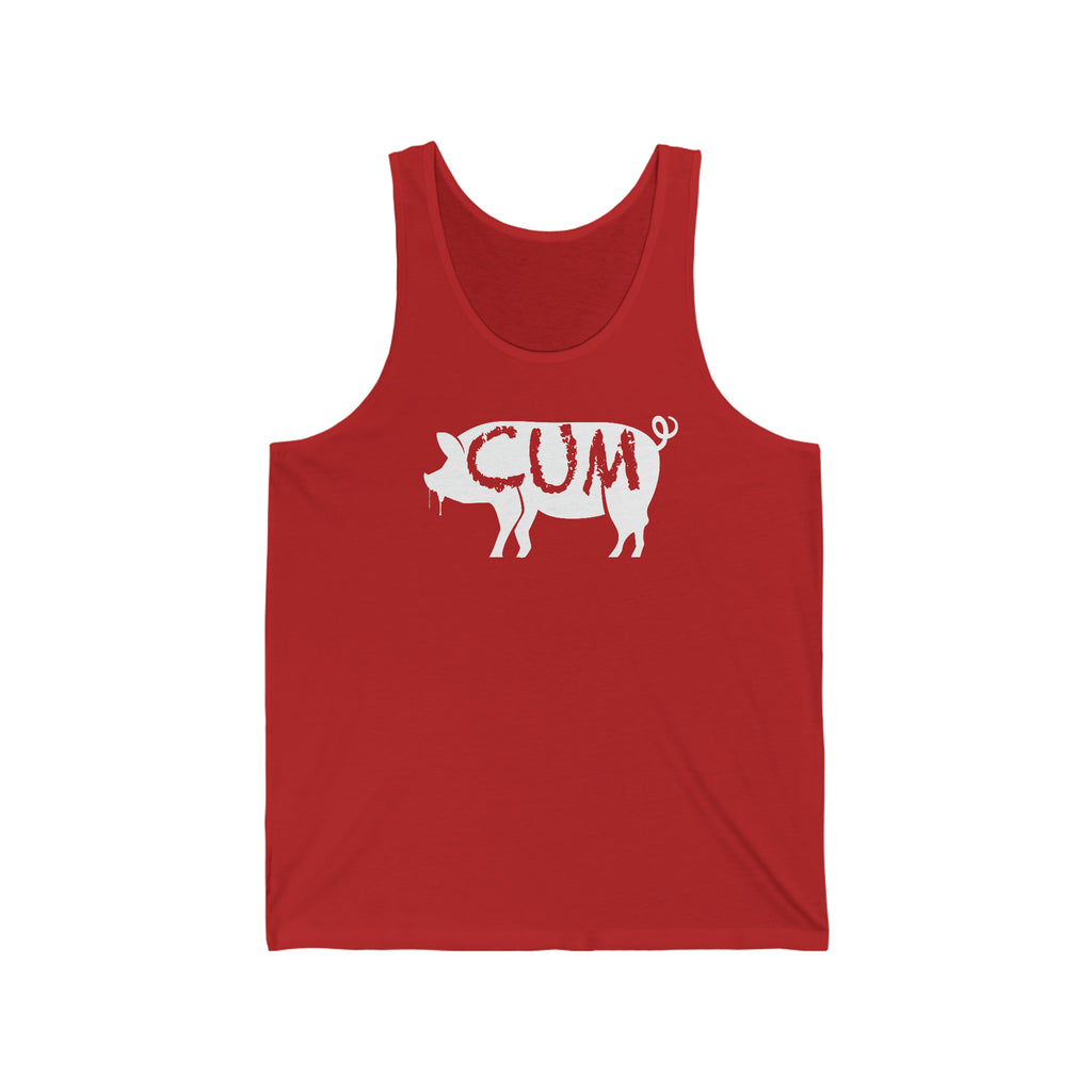 Cum Pig Tank - Tank - Twisted Jezebel