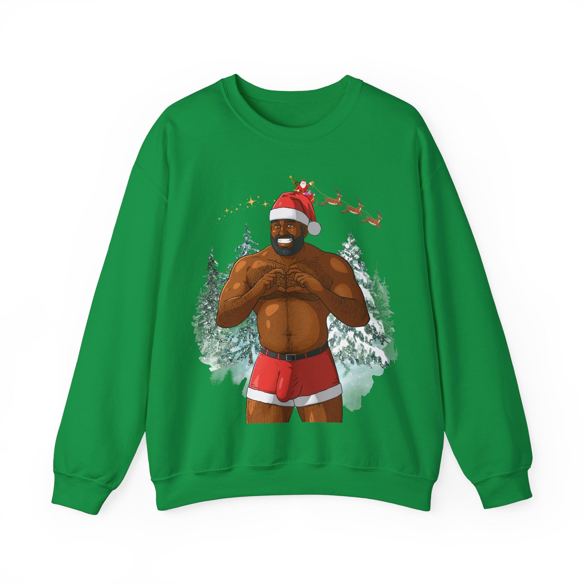 Big Nick (ahem, Dick) Energy Gildan Pullover, Black Edition
