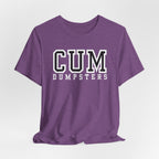 CUM Dumpsters University Letterman Tee - Tee - Twisted Jezebel