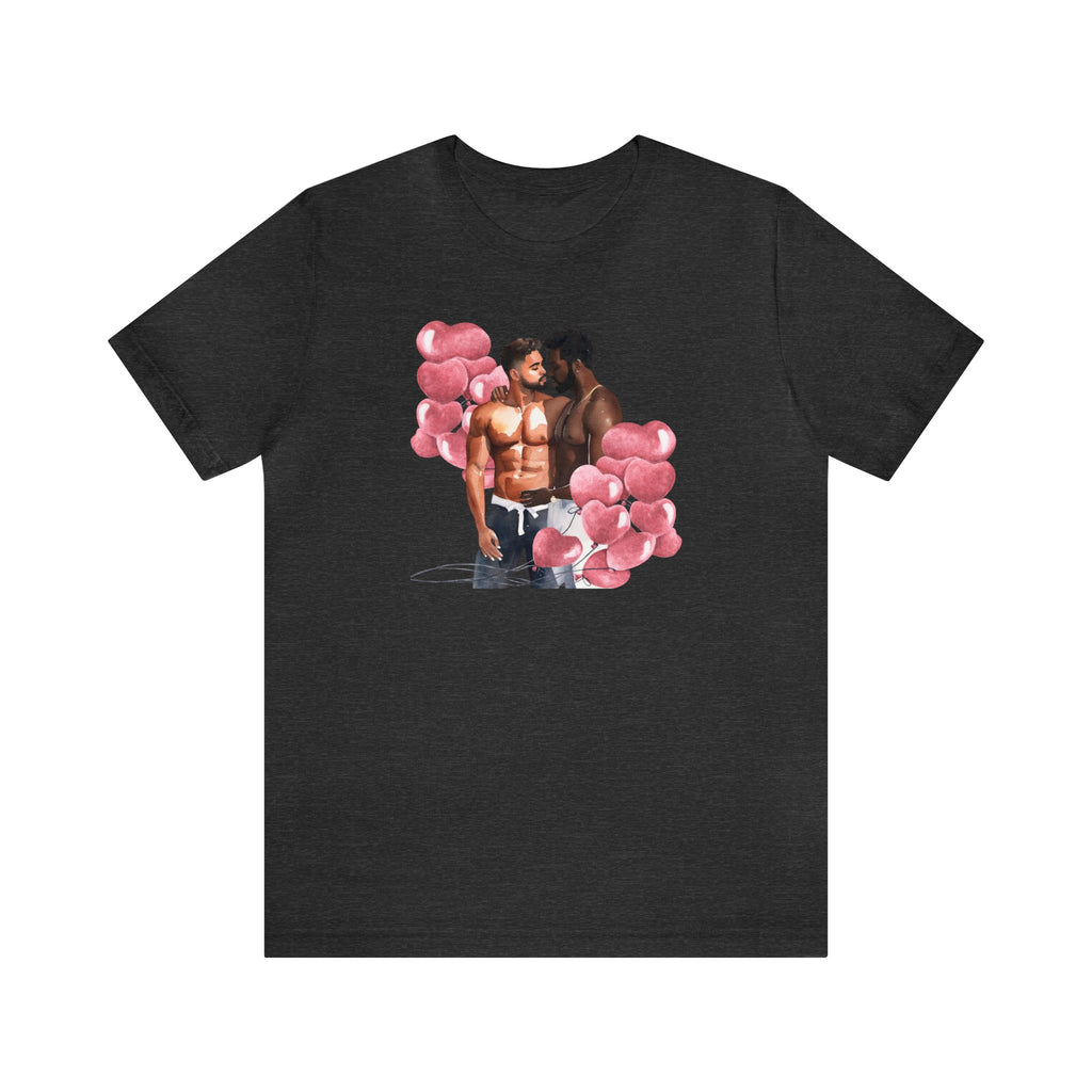 Gay Valentines: "Whispers of the Heart" Tee - T-Shirt - Twisted Jezebel