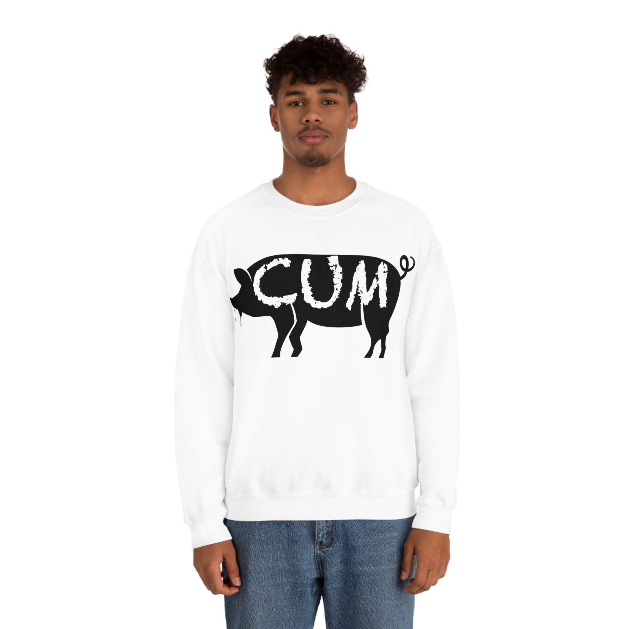 Cum Pig Pullover - Sweatshirt - Twisted Jezebel