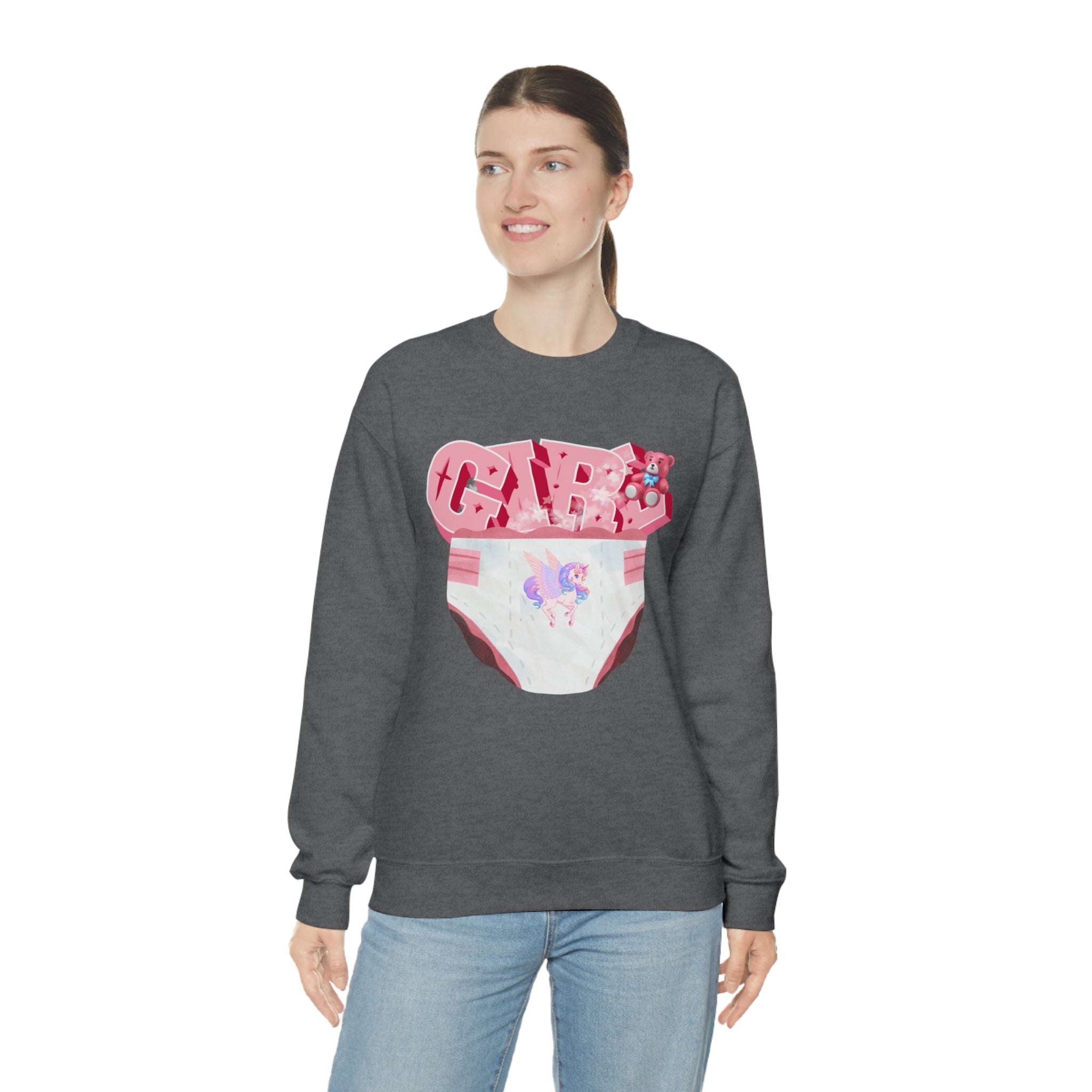 Diaper Girl Sweatshirt - Sweatshirt - Twisted Jezebel