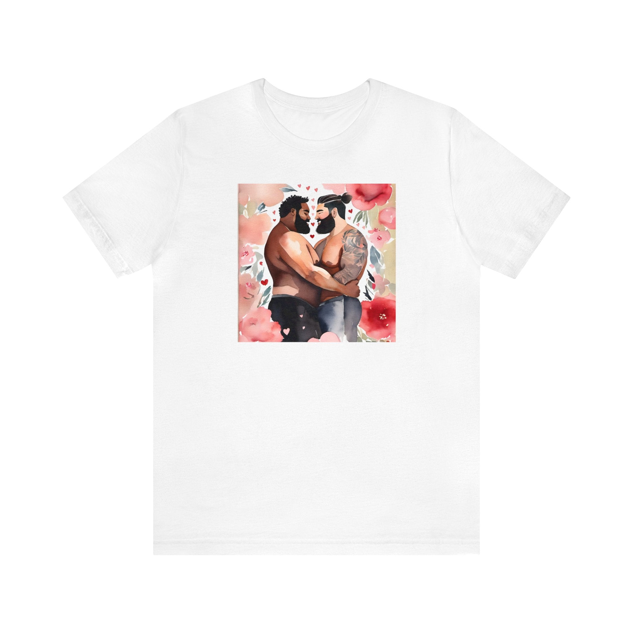 Gay Valentines: "Blossoming Love" Tee - T-Shirt - Twisted Jezebel