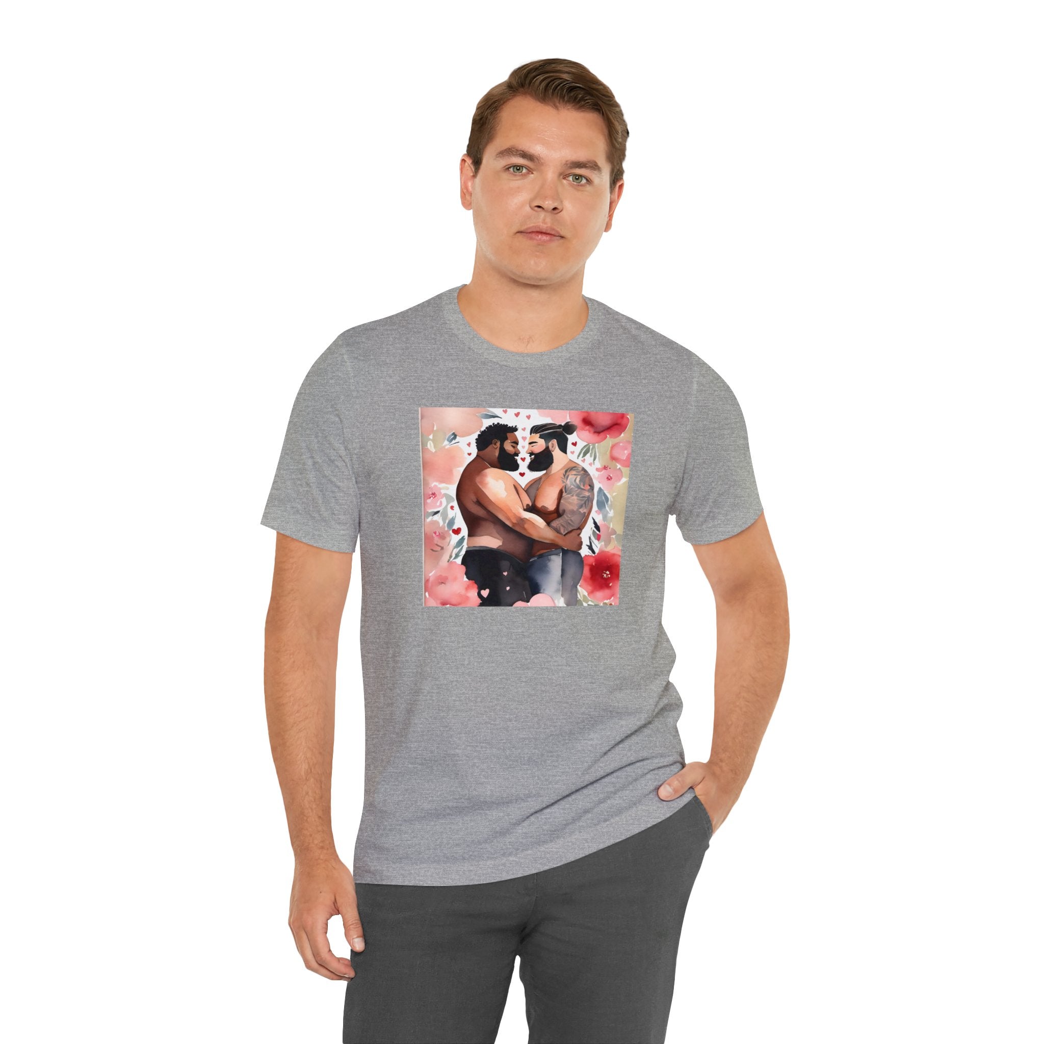Gay Valentines: "Blossoming Love" Tee - T-Shirt - Twisted Jezebel