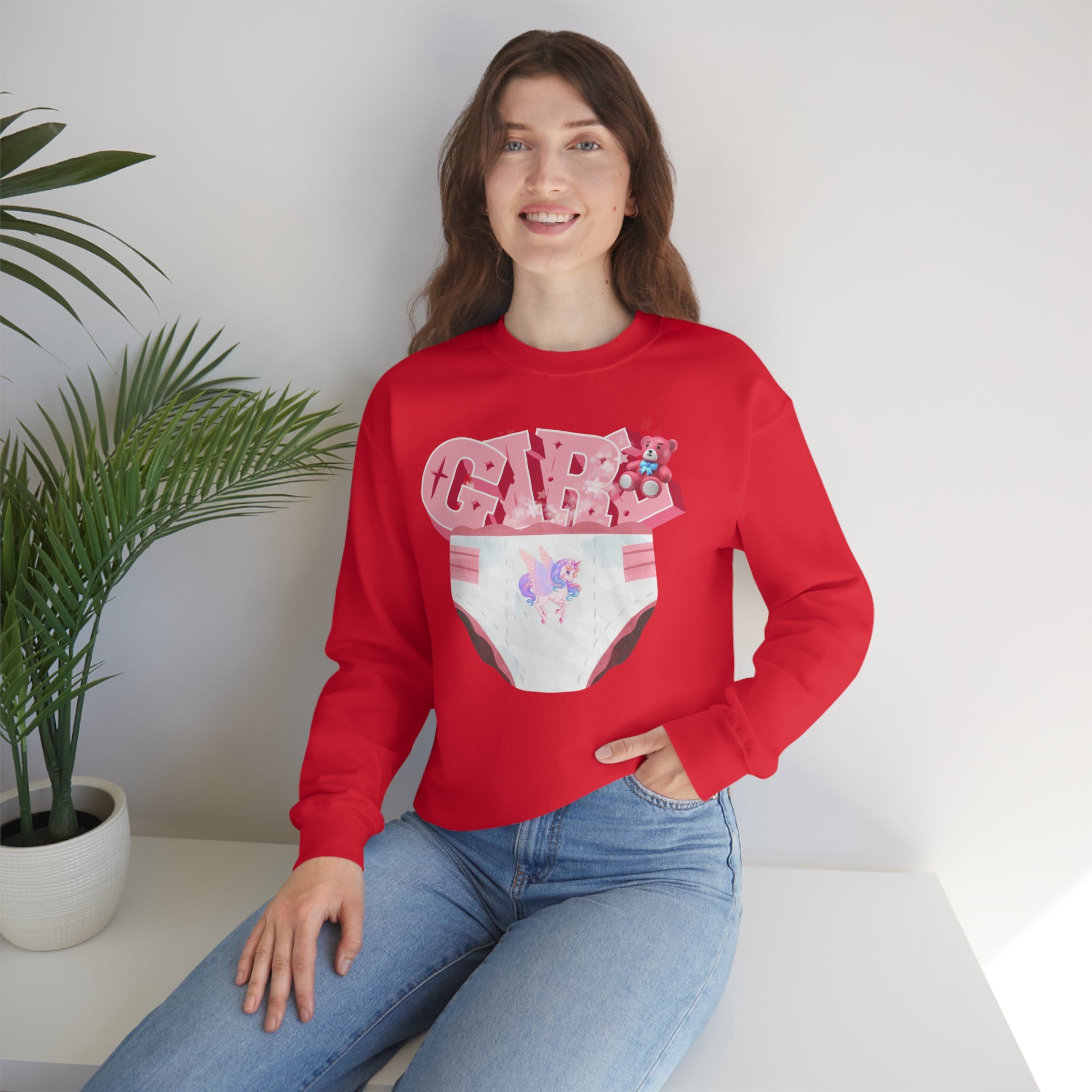 Diaper Girl Sweatshirt - Sweatshirt - Twisted Jezebel