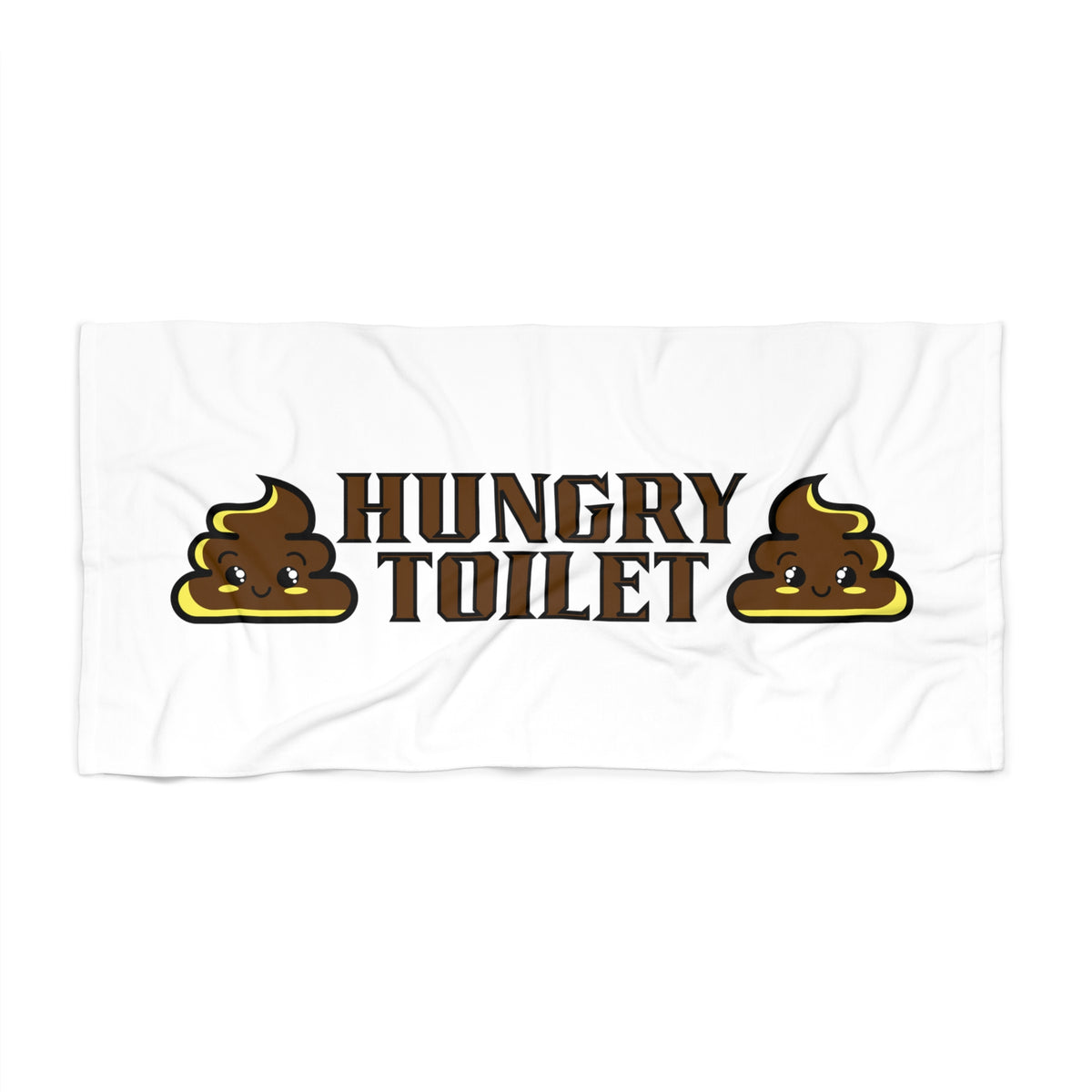 Hungry Toilet Rimming Mat Towel