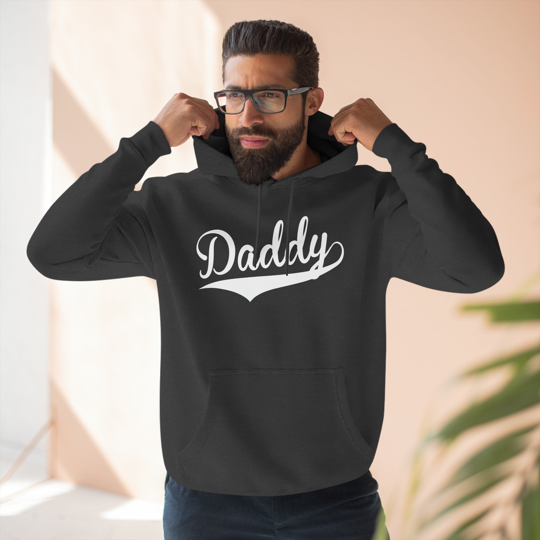 Daddy Three-Panel Fleece Hoodie - Hoodie - Twisted Jezebel