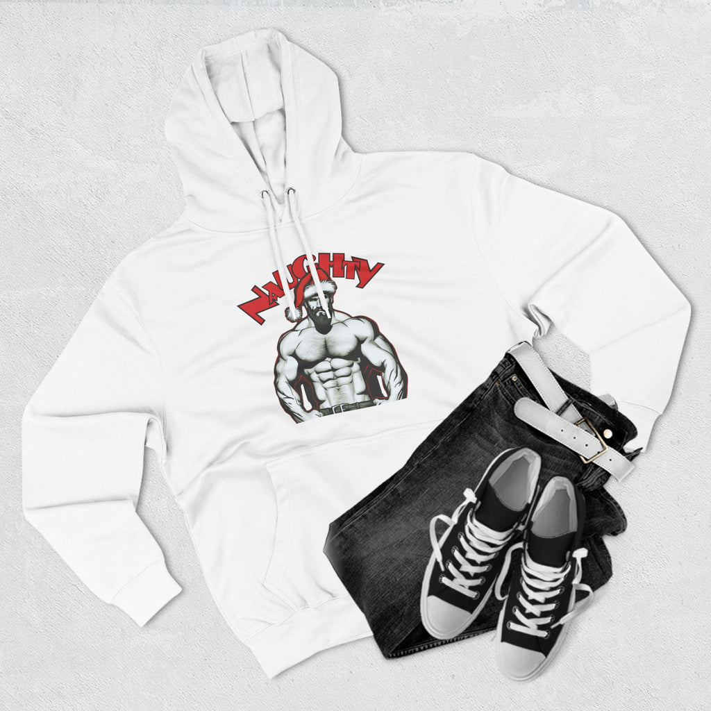 Naughty Daddy Three-Panel Fleece Hoodie
